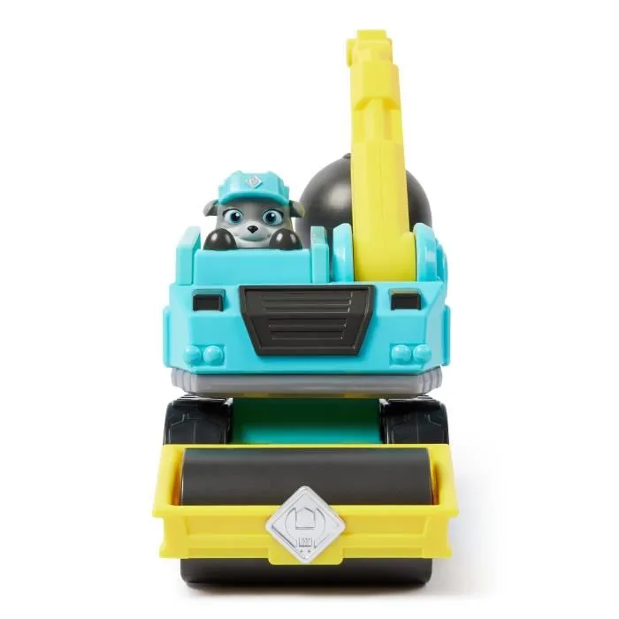 Spin Master - Véhicule de Construction avec Figurine Molly - Ruben & Compagnie - Bras de Grue et Compacteur à Rouleau - Jouet Enfant