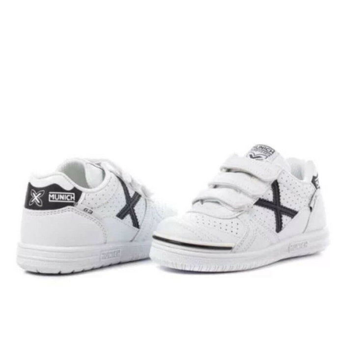 Chaussures de Sport pour Enfants Munich G-3 KID VCO 1518317 Blanc 28