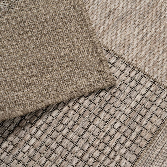 Tapis Marron Beige polypropylène 160 x 2 x 230 cm