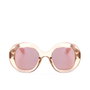 Havaianas Lunettes de soleil LENCOIS 9R6 pour femme, monture carrée polyamide, verres UV400, branches 145 mm