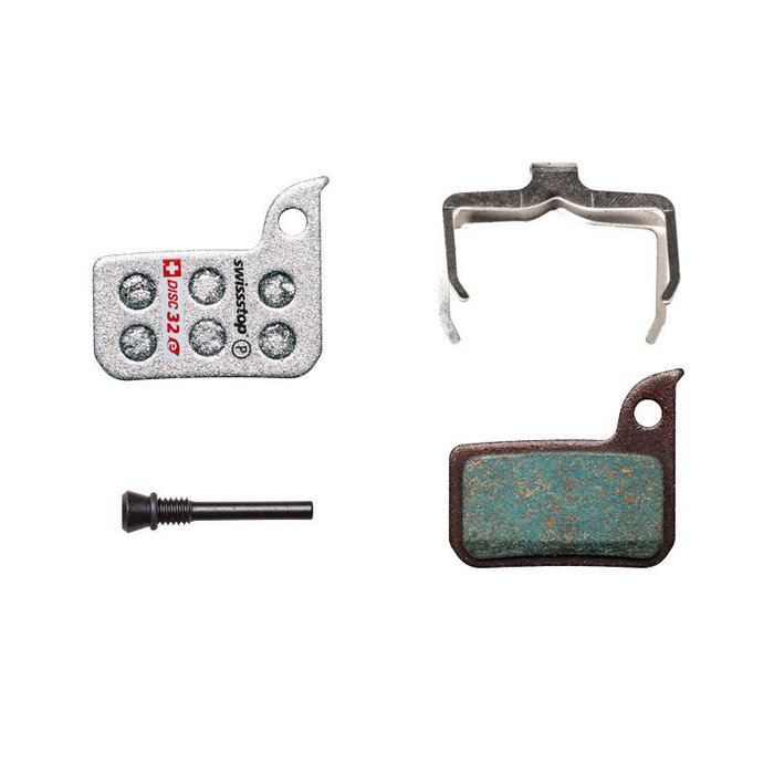 Swissstop Disc 32 E Jeu de plaquettes de frein organiques Swissstop Disc 32 E Jeu de plaquettes de frein organiques