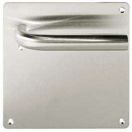 HERRAJES ALK MANILLA PLACA INOX-ART HERA 170x170 L