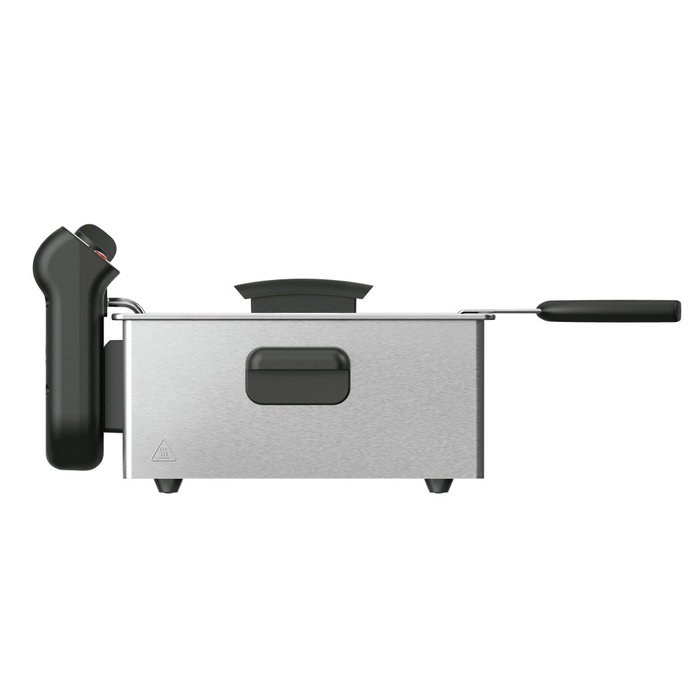 Edm Solid inox, Friteuse en acier inoxydable 3 L, 2000 W