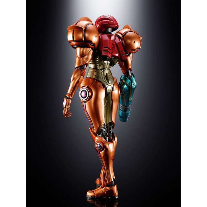Bandai Tamashii Nations Metroid Prime 4: Beyond figurine Diecast Chogokin Samus Aran LED 21 cm