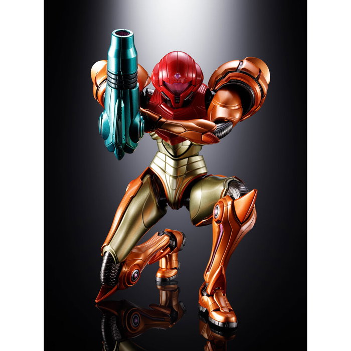 Bandai Tamashii Nations Metroid Prime 4: Beyond figurine Diecast Chogokin Samus Aran LED 21 cm