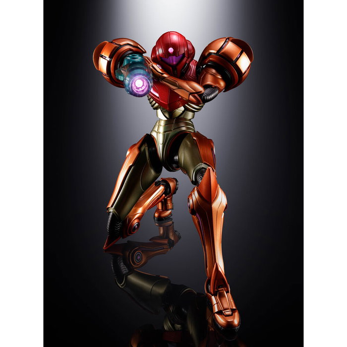 Bandai Tamashii Nations Metroid Prime 4: Beyond figurine Diecast Chogokin Samus Aran LED 21 cm