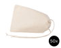 Innspiro Lot de 50 mini sacs en coton 10x15 cm