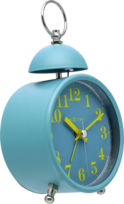 Nextime 5213TQ Horloge de Table Bleue