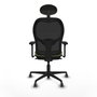 Piqueras y Crespo Chaise de Bureau avec Appui-tête Jorquera 3D036G1 Vert