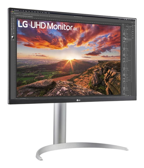 LG 27UP850K-W Moniteur 27'' 4K UHD IPS Argent