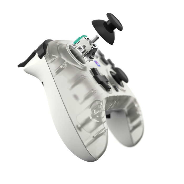 Hori HORIPAD Turbo Frost - Manette sans fil Blanc et transparent pour Nintendo Switch 2