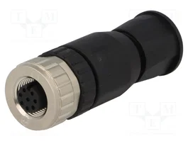 HARTING Connecteur M12 femelle 8 broches droit Code A