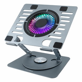 Support de refroidissement pour ordinateur portable CoolBox COO-NPC17-AV1 Aluminium