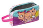The Bellies - Porte-repas isotherme pour enfant, 21.5 x 12 x 6.5 cm - 3 ans - Polyester 300D - Blanc, Turquoise, Mauve