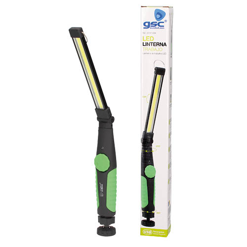 GSC Evolution Lampe de travail LED pliable rechargeable USB 300Lm