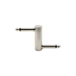 Hotone Z Shaped Connector 3Cm - Connecteur jack 1/4" à jack 1/4" en Z pour pédales