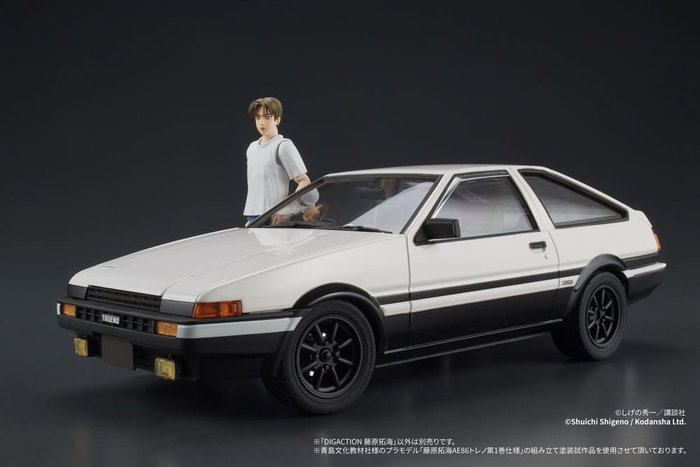 Initial D Digaction figurine Takumi Fujiwara 7 cm Initial D Digaction figurine Takumi Fujiwara 7 cm