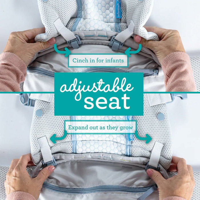 Infantino Porte-bébé StayCool Blanc
