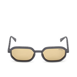 Guess Lunettes de soleil unisexe GU00233 20E - Style géométrique, verres 53 mm, pont 18 mm, branches 145 mm