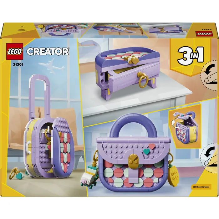 Lego Creator 3-en-1 31391 Sac fashion avec rangement