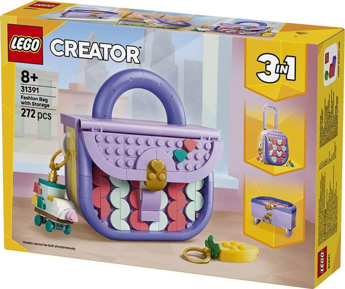 Lego Creator 3-en-1 31391 Sac fashion avec rangement