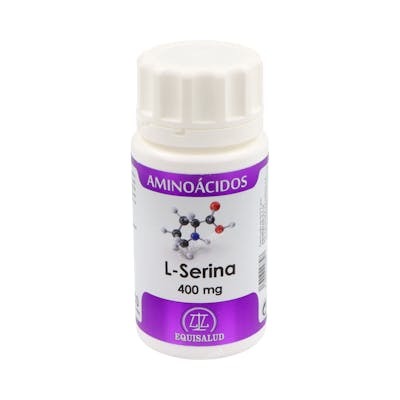Equisalud Holomega L-Serina 50 capsules 400mg Equisalud Holomega L-Serina 50 capsules 400mg