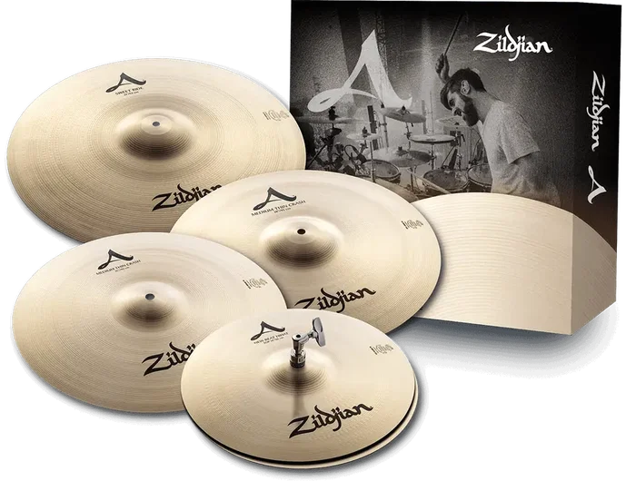 Zildjian A Jeu de Cymbales (HH 14", Crash 16", Crash 18" & Ride 21")