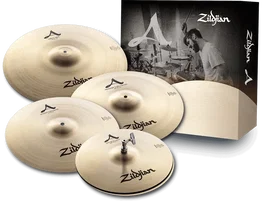 Zildjian Jeu de cymbales A (HH14, Crash 16, Crash 18 et Ride 21)