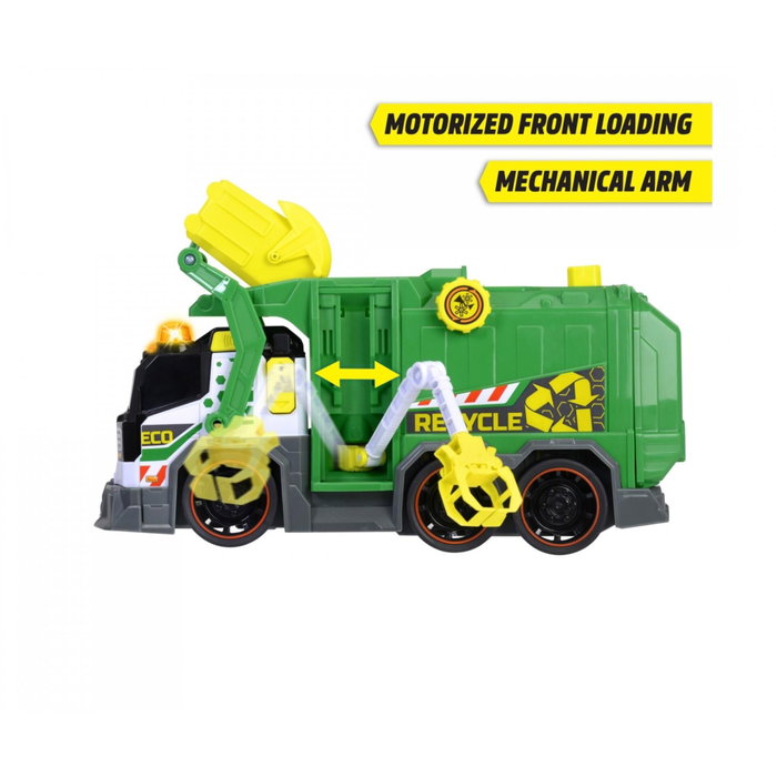 Dickie Camion de Recyclage Vert avec Fonctions Motorisées Dickie Camion de Recyclage Vert avec Fonctions Motorisées
