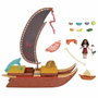 Mattel Grand Catamaran Vaiana 2 Disney Princess avec Poupée et HeiHei