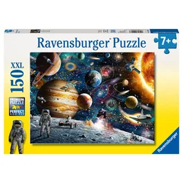 RAVENSBURGER Puzzle 150 pièces Dans l'Espace - Thème science et espace - Mixte - À partir de 6 ans - Intérieur