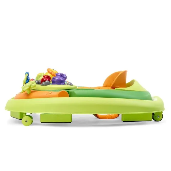 Chicco Trotteur Évolutif Walky Talky Green Wave avec Barre de Jeu 3D Électronique, Structure Réglable 3 Hauteurs - Personnalisable Chicco Trotteur Évolutif Walky Talky Green Wave avec Barre de Jeu 3D Électronique, Structure Réglable 3 Hauteurs - Personnalisable