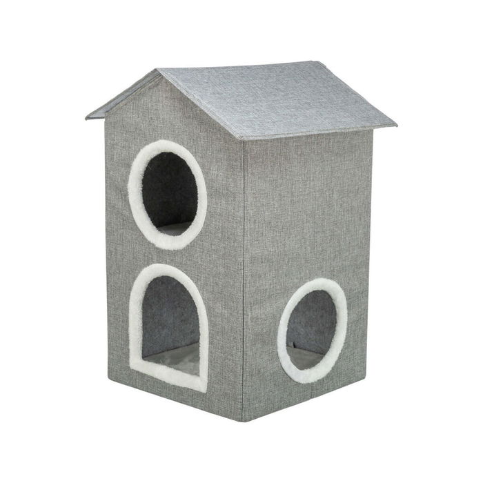 Grotte pour chat Trixie Gris clair 47 x 67 x 47 cm