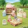 Sylvanian Families 5807 - Coffret Pâtisserie, Set Complet pour Cosy Cottage avec Vitrine et Plus de 100 Accessoires, Jouet Enfant dès 3 ans