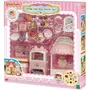 Sylvanian Families 5807 - Coffret Pâtisserie, Set Complet pour Cosy Cottage avec Vitrine et Plus de 100 Accessoires, Jouet Enfant dès 3 ans