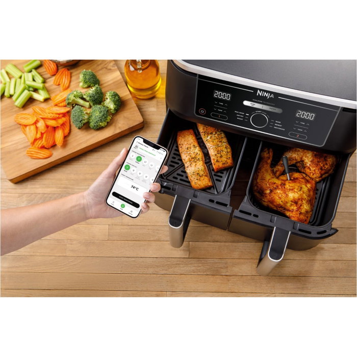 Ninja Thermosonde connectée ProChef WP100EU sans fil avec suivi Bluetooth/Wi-Fi
