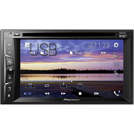 Pioneer AVH-A3200DAB Lecteur multimédia 2-Din avec écran tactile 6,2 pouces et DAB/DAB+