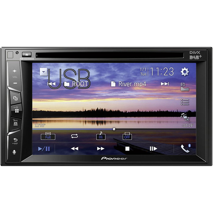 Pioneer AVH-A3200DAB Lecteur multimédia 2-Din avec écran tactile 6,2 pouces et DAB/DAB+ Pioneer AVH-A3200DAB Lecteur multimédia 2-Din avec écran tactile 6,2 pouces et DAB/DAB+