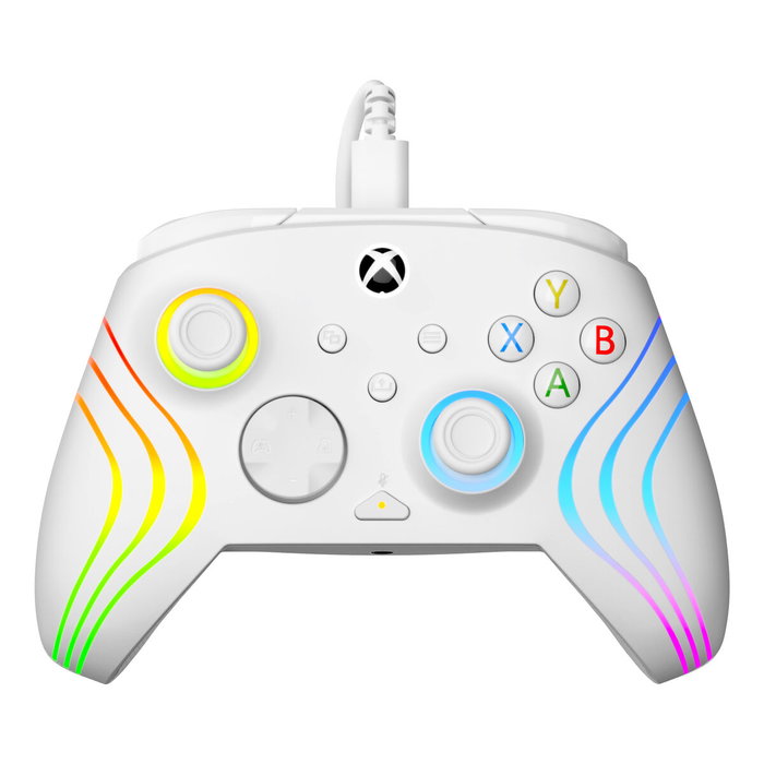 Turtle Beach Afterglow Wave - Manette de jeu RGB Filaire - Blanc Turtle Beach Afterglow Wave - Manette de jeu RGB Filaire - Blanc