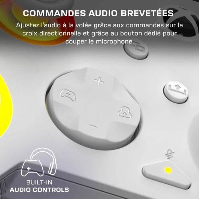 Turtle Beach Afterglow Wave - Manette de jeu RGB Filaire - Blanc Turtle Beach Afterglow Wave - Manette de jeu RGB Filaire - Blanc