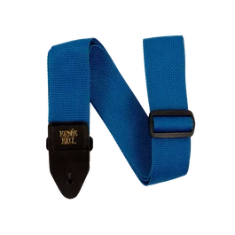 Ernie Ball Sangle pour Guitare/Basse en Polypropylène - Bleu Pearl & Noir