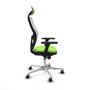 Piqueras y Crespo 3D086G1 Chaise de Bureau avec Appui-tête Pistache