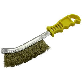 Future Brosse métallique courbe avec manche ABS