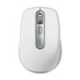 Logitech MX Anywhere 3S For Mac Souris Sans Fil, Compacte, Silencieuse avec Capteur Darkfield, MagSpeed, Gris
