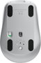 Logitech MX Anywhere 3S For Mac Souris Sans Fil, Compacte, Silencieuse avec Capteur Darkfield, MagSpeed, Gris
