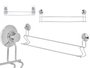 Berilo Toallero Double Barre Ventouse Acier 54x15x6 cm (Set de 12)
