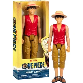 Moose Toys Figurine Luffy One Piece 30 cm Articulée Netflix