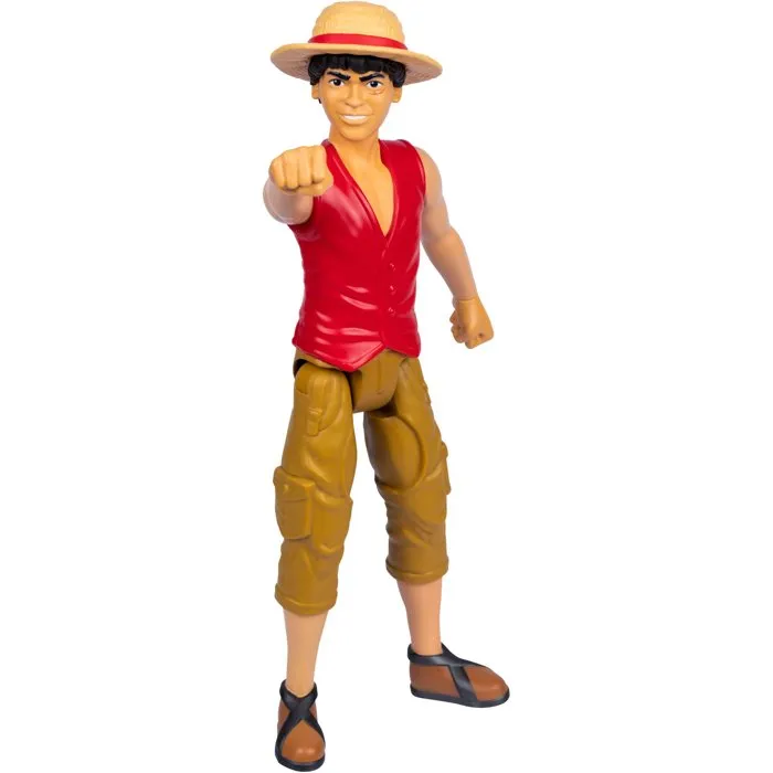 Moose Toys Figurine Luffy One Piece 30 cm Articulée Netflix