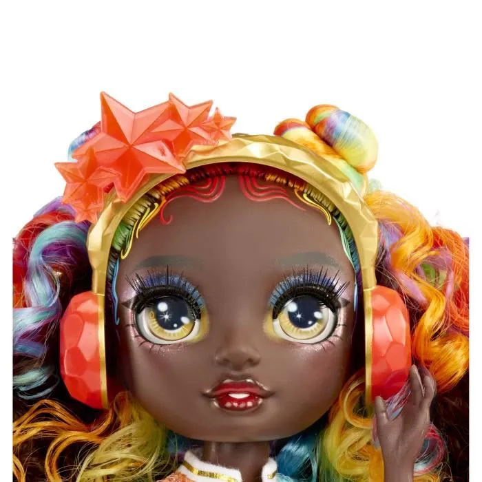 Rainbow High Poupee Mannequin Iris Bow 27 cm avec Cristaux et 5 Accessoires (Sac a Main, Bague) - Jeu Creatif pour Enfants Rainbow High Poupee Mannequin Iris Bow 27 cm avec Cristaux et 5 Accessoires (Sac a Main, Bague) - Jeu Creatif pour Enfants