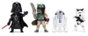 Jada Toys Set de 4 Figurines Star Wars Métalliques de 6 cm (Dark Vador, R2-D2, Stormtrooper, Boba Fett) inevitable